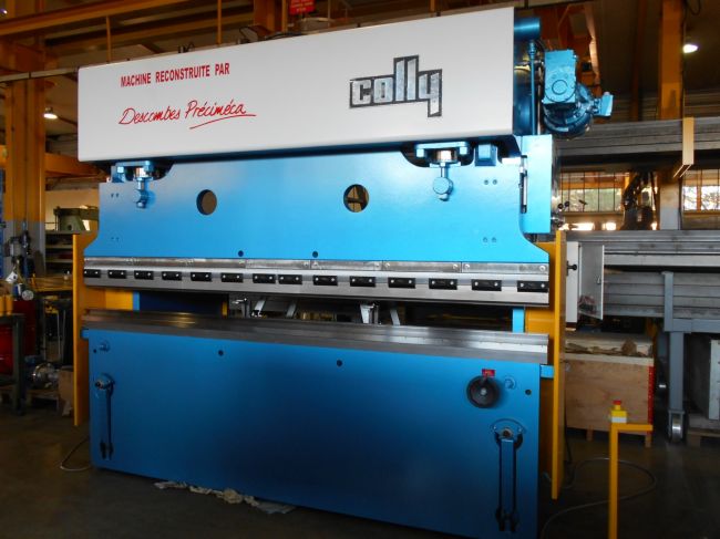 PRESSE PLIEUSE COLLY 3MX105/120T - Machine d'occasion N° 820 reconstruite par DESCOMBES PRECIMECA 